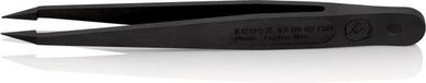 Knipex KN 92 09 02 ESD - Kunststoffpinzette ESD, schwarz