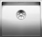 Blanco Claron 450-IF Vlakinbouw Spoelbak RVS Rechthoekig