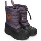 Mikk-line Bottes en caoutchouc thermique pour enfants - Bottes d'hiver pour garçons et filles - Bottes en caoutchouc chaudes doublées pour enfants - Antidérapantes, Sparrow, 33 EU