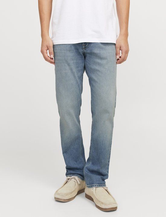 JACK&JONES Heren Jeans JJICLARK JJORIGINAL - Blue Denim - W28 / L32