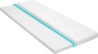 vidaXL Topmatras 6 cm koudschuim 120x200 cm Wit