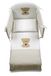 Italbaby Maxi Petit Amis beddengoedset, 5-delig, wit, meerkleurig