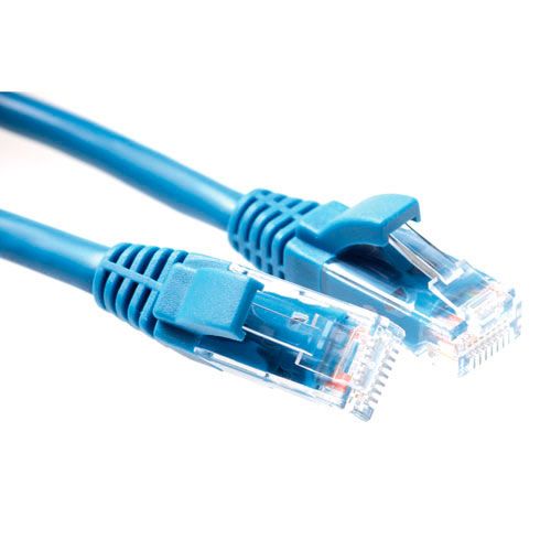 ACT Blauwe 2 meter U/UTP CAT5E patchkabel component level met RJ45 connectoren
