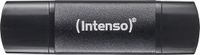 Intenso Flex Line USB-stick Retail 128 GB Zwart 3544491 USB-A 3.2 Gen 1, USB-C 3.2 Gen 1
