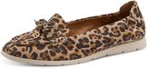Tamaris Dames Instappers 1-24621-46 Luipaard Print Leer Maat 41 EU