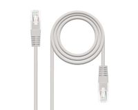 Netwerkkabel, 5 m, RJ45, UTP, Cat6, AWG24, LSZH, grijs
