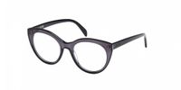 Pucci EP5240 Black/monocolor Cat Eye Acetaat Brilmonturen voor Vrouwen