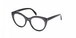 Pucci EP5240 Black/monocolor Cat Eye Acetaat Brilmonturen voor Vrouwen