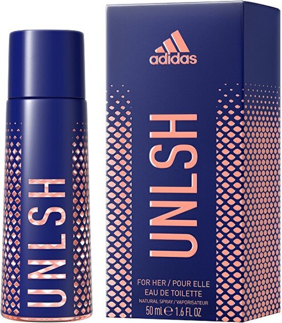 Adidas Sport UnLSH Eau de toilette voor vrouwen, geur voor jou. Standaard 50ml blauw