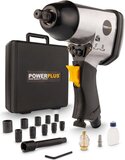 Powerplus POWAIR0010 Pneumatische Slagmoersleutel - 310 Nm - Incl. Koffer