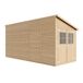 Timbela M341A - Houten tuinhuis - 10,11 m² - 514x218xH244 cm - zonder vloer