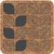 Amorim Korko Onderzetters - Set van 4 stuks - Kurk - 9.5x9.5cm