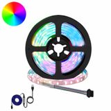 VidaXL Led-strip zwart en transparant koper en kunststof