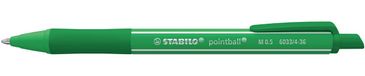 Stabilo Pointball Groen Balpen 0,5 mm Ergonomisch met Grip