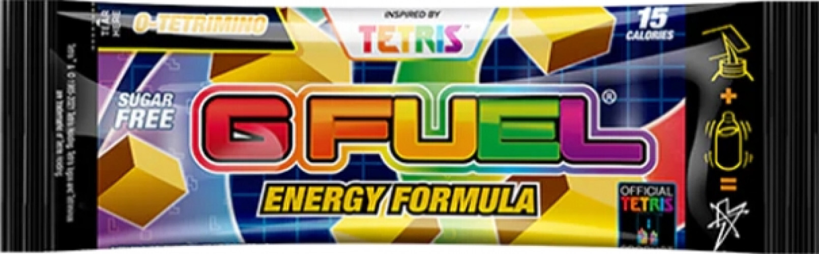 GFuel GFuel Energy Formula - Tetris O-Tetrimino Sample