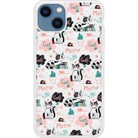 Miaou Bedrukt siliconen hoesje compatibel met iPhone 13