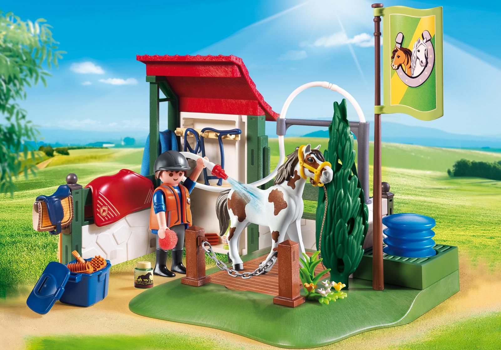 Playmobil Country Horse Grooming Station - 6929