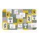 Douceur d'Intérieur Rectangular Rug, Multicolor, 45 x 75 cm