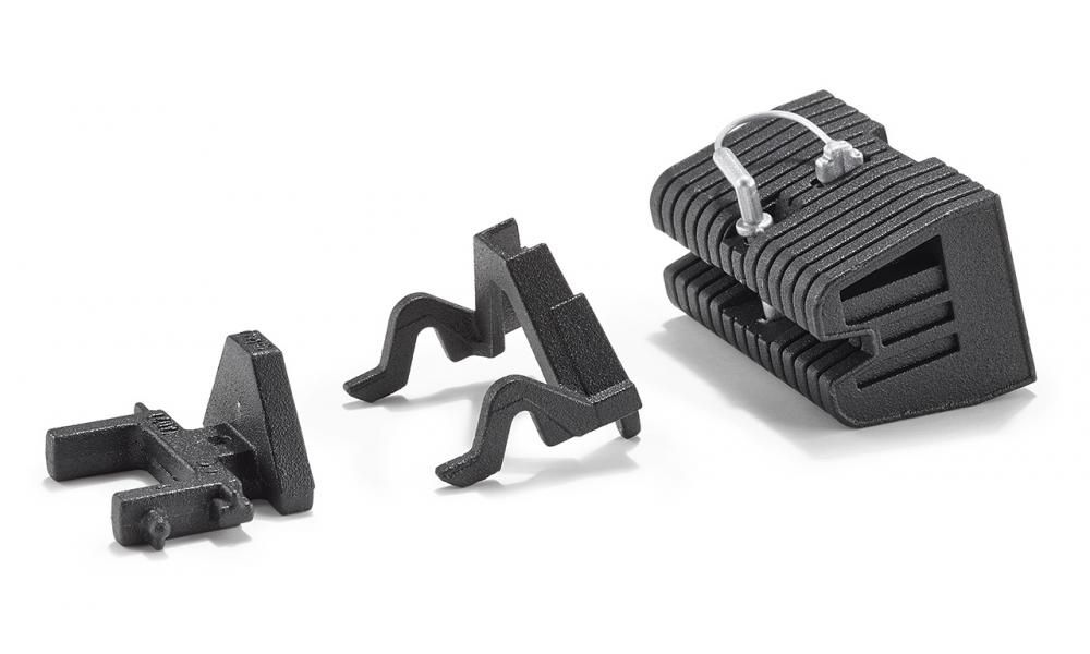 SIKU 3095 Adapterset met Frontgewicht - 1:32 Schaal - Metaal