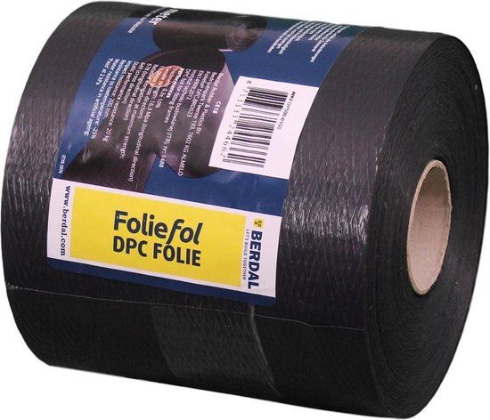 PANDSER Foliefol DPC-folie waterkerende 300 GRS 50m x 15cm