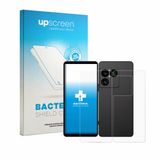 upscreen Screenprotector voor Sony Xperia 1 VIII (Voor+Achter) - Folie Beschermfolie transparant antibacterieel