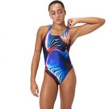 Speedo Hyperboom Medalist Maillot de bain Lava Blur / Speedo Noir