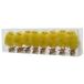 Decoris Decoratie kuikentjes - 8x stuks - geel - op clip - 5,5 cm