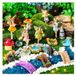 Merkloos Miniatuuraccessoireset voor een feeëntuin, 19 onderdelen