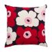 Marimekko Housse de coussin Pieni Unikko 50x50 cm prune-canneberge-blanc cassé-rose