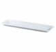 Plasticforte Plantenbak water onder opvangschaal - wit - rechthoek - 59 x 19 cm