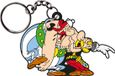 Plastoy Porte-clés Astérix Astérix & Obélix riant 9 cm