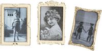 LOBERON Fotolijstje set van 3 Jorivex antiekwit