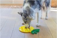 Beeztees Likmat Ananas Za - Hondenspeelgoed - Siliconen - Geel - 30x20x3 cm
