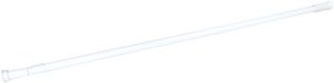 Douceur Livetti Douchegordijnstang Shower Rod 110-200 cm Hydro Wit Aluminium