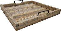 Inspiring Minds Dienblad vierkant hout 48 cm