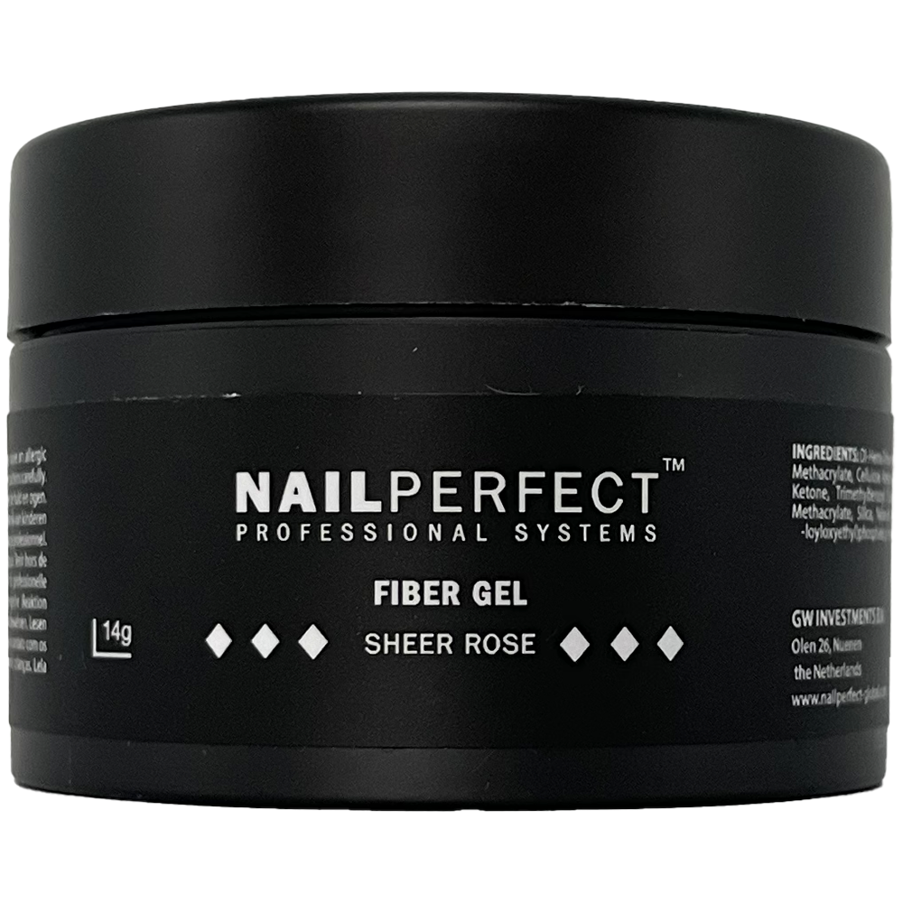 Nailperfect Fiber Gel Sheer Rose 14gr