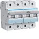 Hager Sistemas HMD499 Automatische Magnetothermische Schakelaar HM-serie 4P, 125A, D-curve, 15Ka