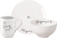 Villeroy & Boch Frühstücks-Set Lieblingsmensch Statement Set van 3