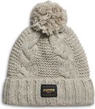 Superdry Beanie W9010163A.1JP Dames Wolmix Beige One Size