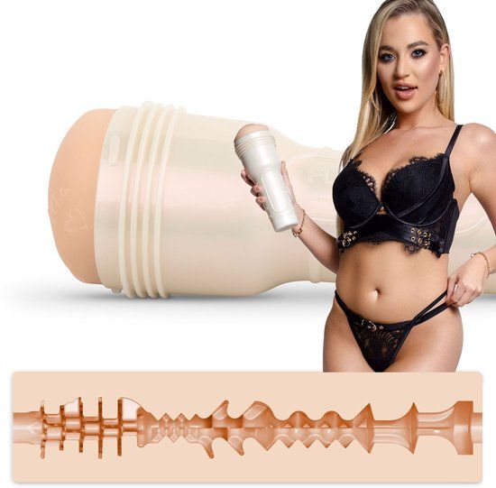 Fleshlight Blake Blossom Bombshell Lady - mannelijke masturbator - Echte ervaring - Super Skin - Gemakkelijk schoon te maken