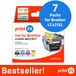 print24 Inktcartridges voor Brother LC421XL, multipack (BK/C/M/Y), 7 stuks