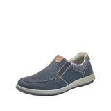 Rieker Heren slippers 17360, heren slipper, losse inlegzool, Pazifik Amaretto Navy 15, 44 EU