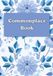 Blue Folk Floral Commonplace Book