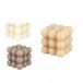 BUBBLE Kroonkaars, kubus, 3 verschillende kleuren, 10 x 10 x 10 cm