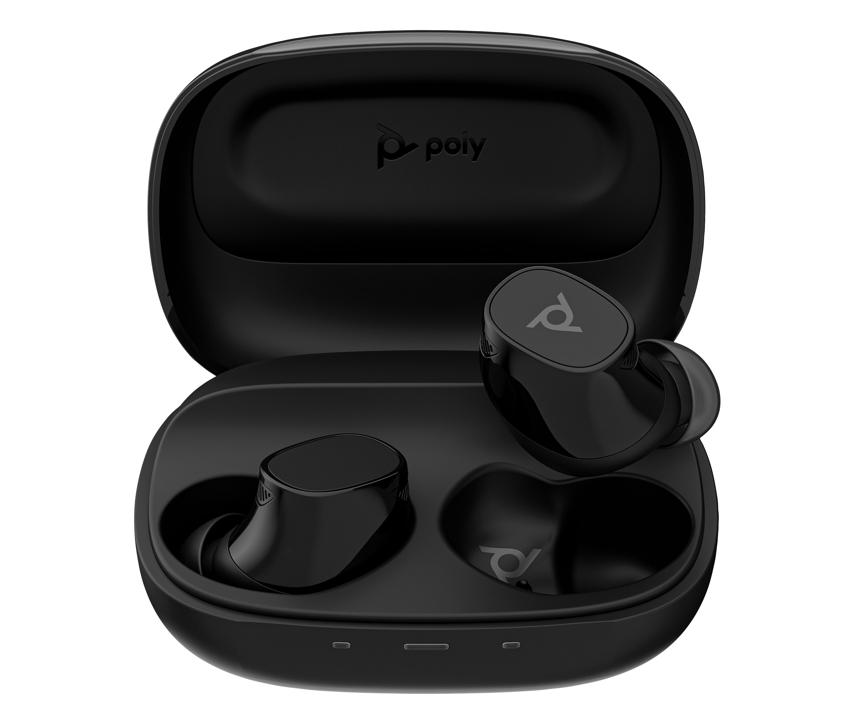 HP Poly Poly Voyager Free 20 Gray Earbuds + Basic Charge Case