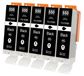Cartouches d'encre PGI-550XL - Noir, 5 pièces