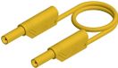 SKS Hirschmann Test & Measurement Hirschmann Test & Measurement MLS WS 50/1 ge Veiligheidsmeetsnoer 0.50 m Geel