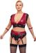 Cottelli Curvy Bralette Bondage Lingerie Rood 4XL