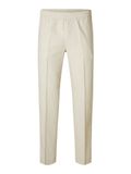 SELECTED Bandplooibroek beige