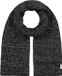 Barts Skaga Scarf Heren Sjaal - Donkergrijs - One Size